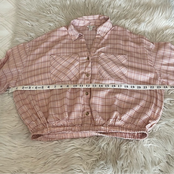 Cato | Plaid top - Picture 5 of 10